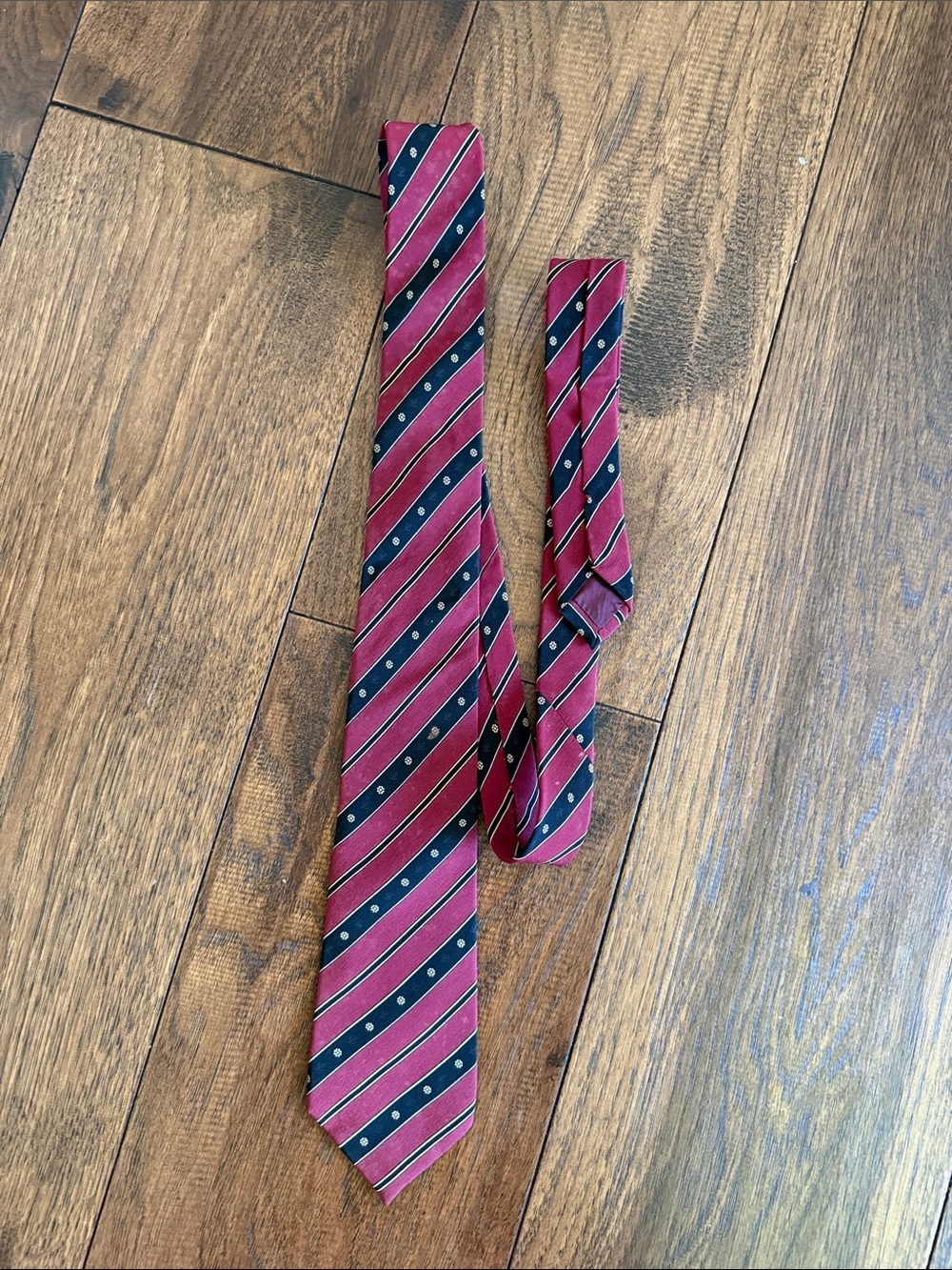 Loewe Men's Diagonal Stripes Silk Tie